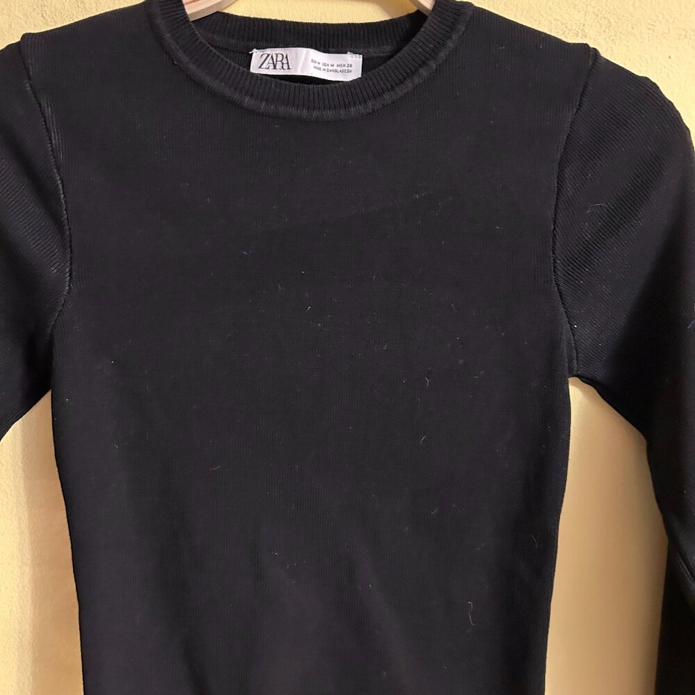 Zara crop sweater
